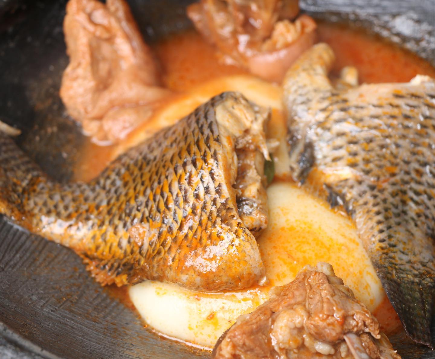 Fufu and Pepper Soup